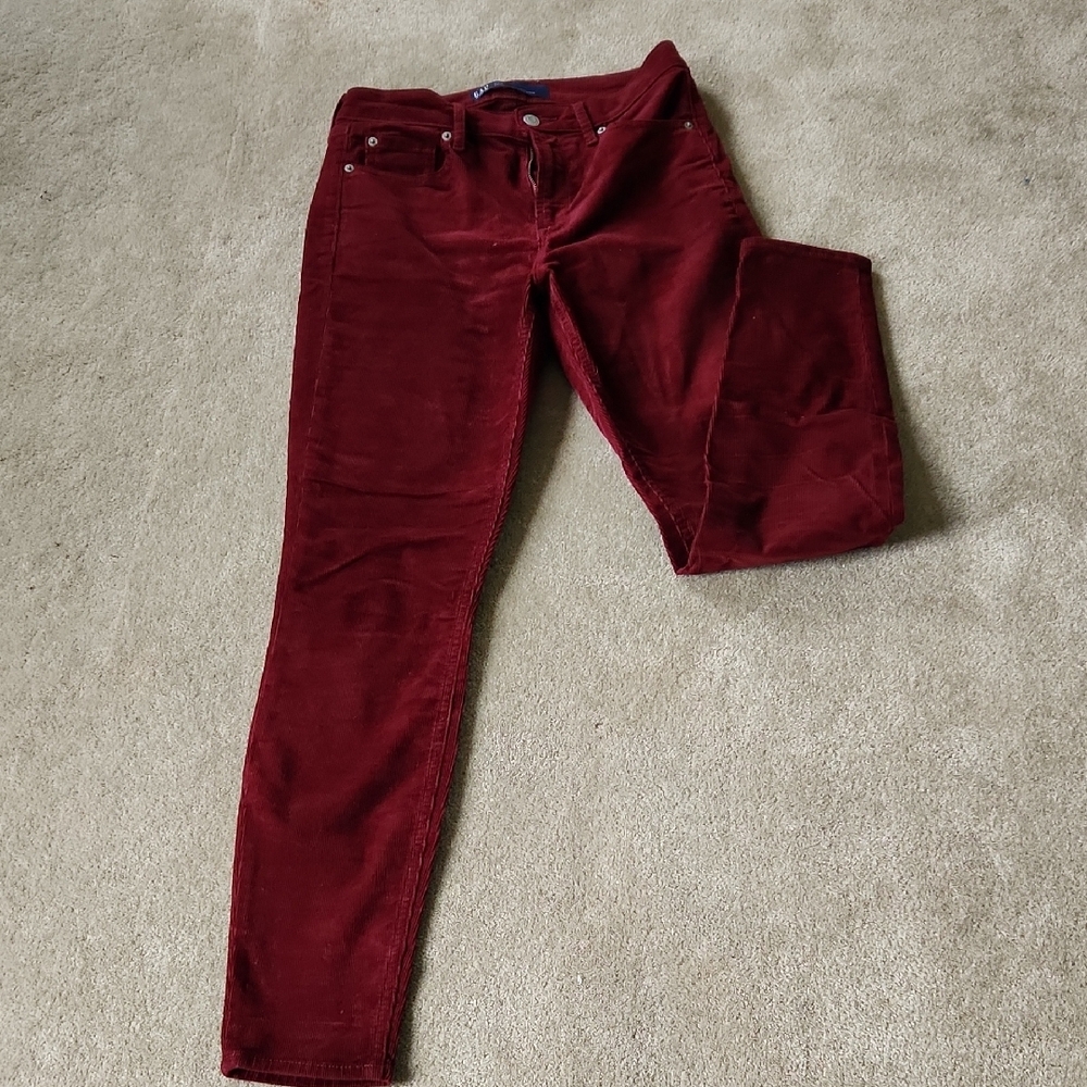 Red Corduroy Pants